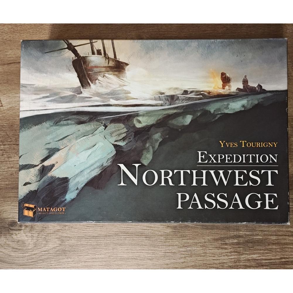 Matagot Expedition Northwest Passage Board Game 2-4 Players Arctic Exploration